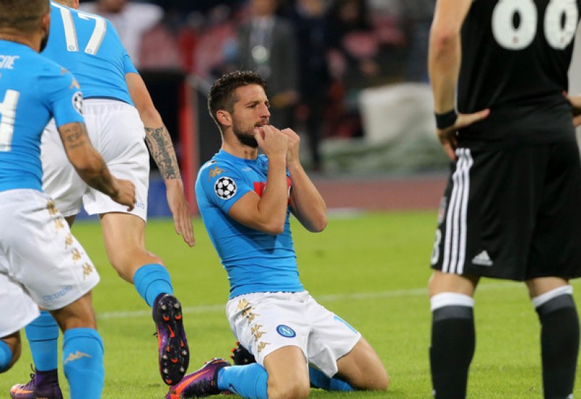 Champions, Napoli-Besiktas 2-3: terzo ko di fila per gli azzurri, qualificazione a rischio